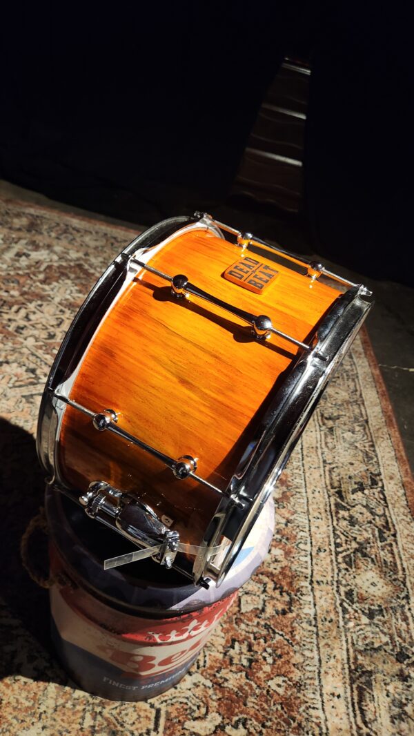 14x8.5" Monkey Puzzle Stave Snare Drum - Image 6