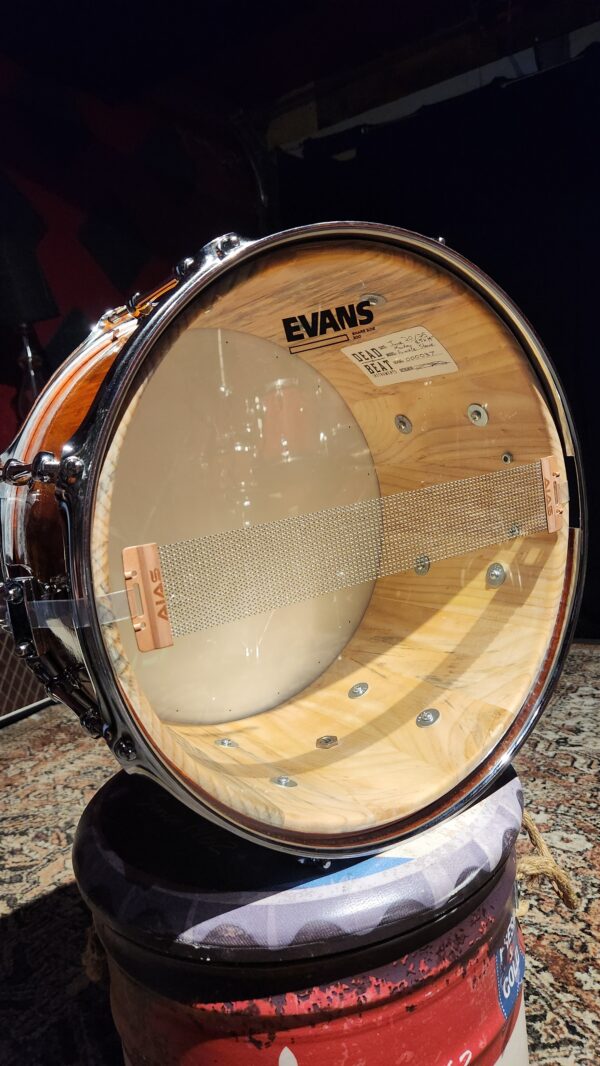 14x8.5" Monkey Puzzle Stave Snare Drum - Image 5